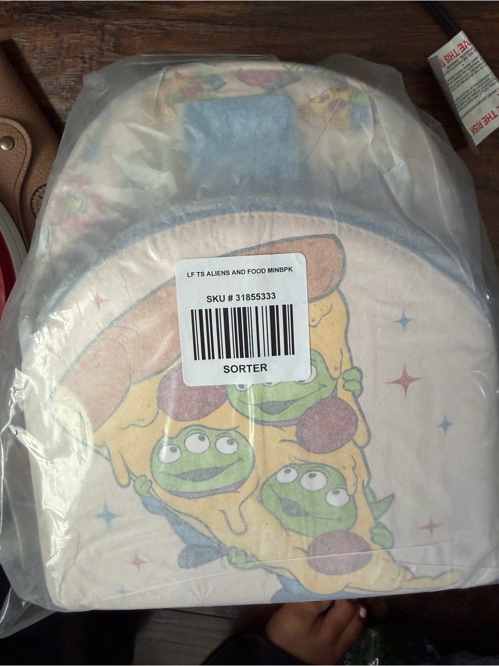 Loungefly Pizza Alien Mini Backpack